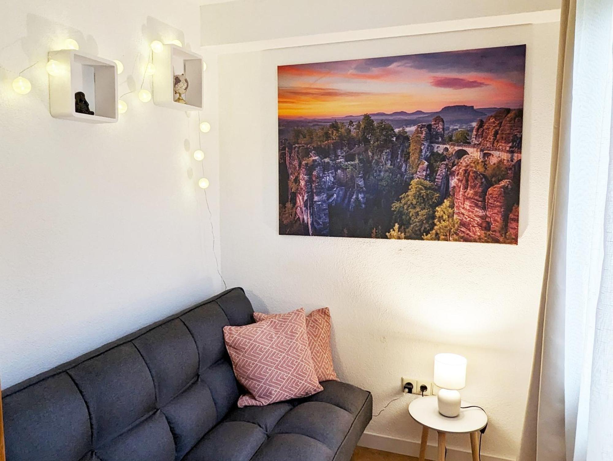 Apartamento S2 - Urlaubsmagie - Am Wanderweg Mit Terrasse Sebnitz Exterior foto