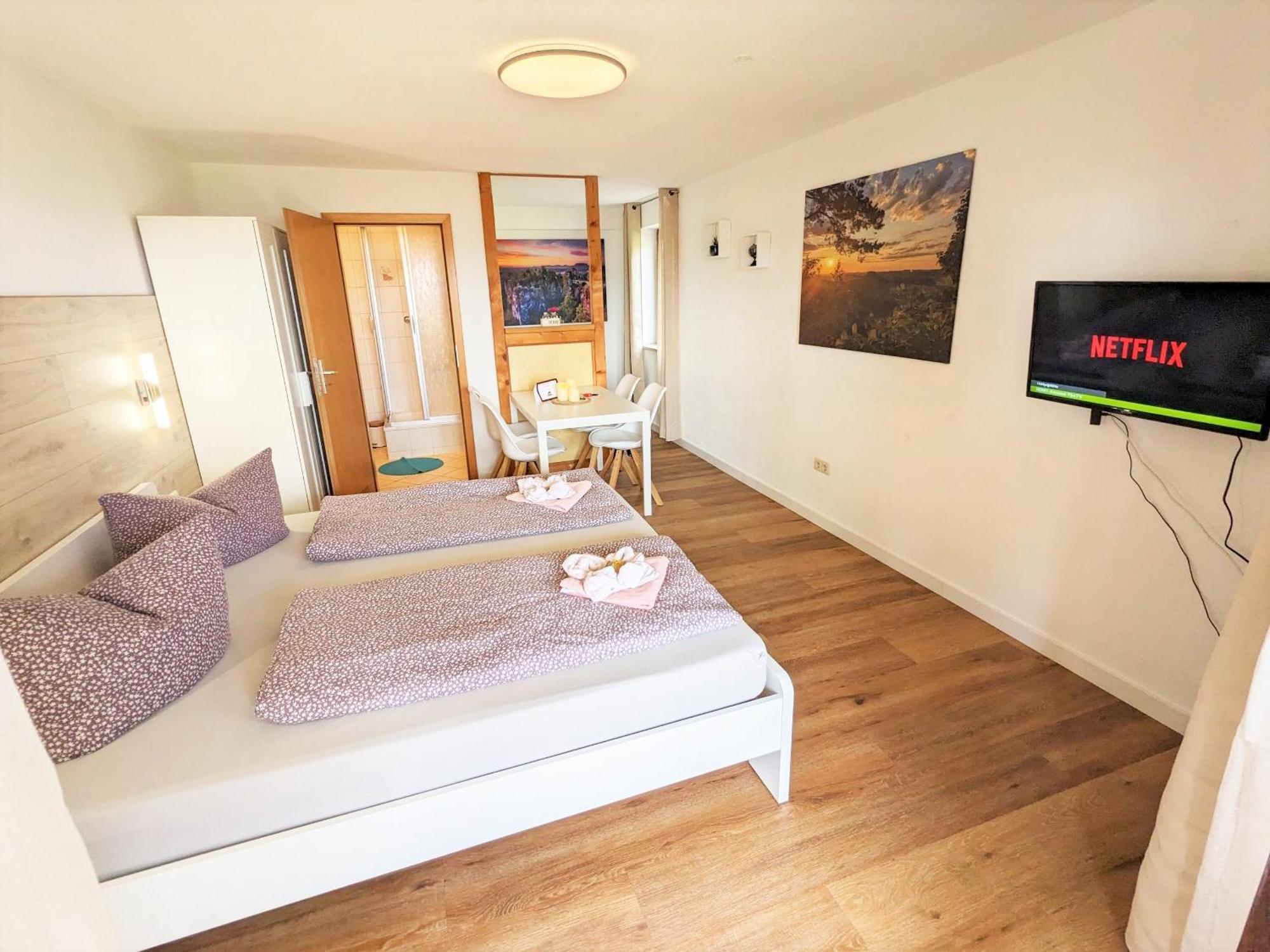 Apartamento S2 - Urlaubsmagie - Am Wanderweg Mit Terrasse Sebnitz Exterior foto